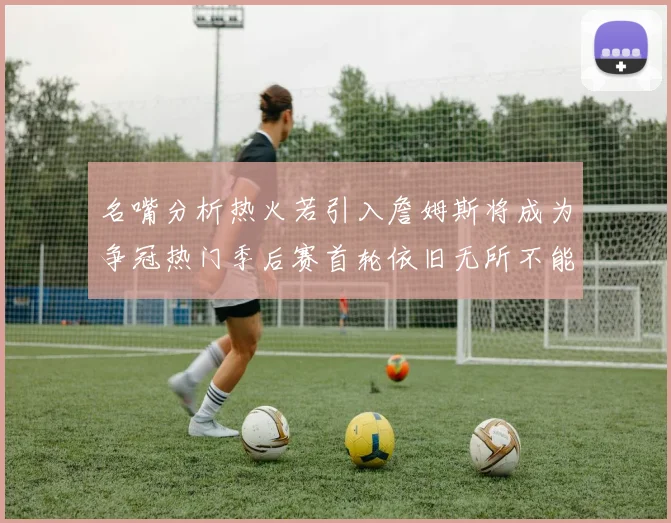 名嘴分析热火若引入詹姆斯将成为争冠热门季后赛首轮依旧无所不能