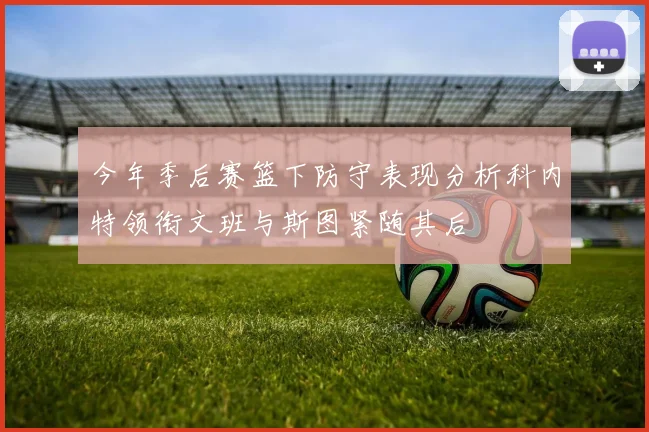 今年季后赛篮下防守表现分析科内特领衔文班与斯图紧随其后